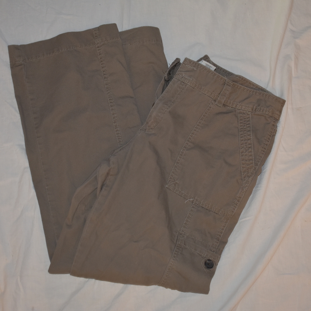 Merona Women Size 10 Light Brown Cargo Pant